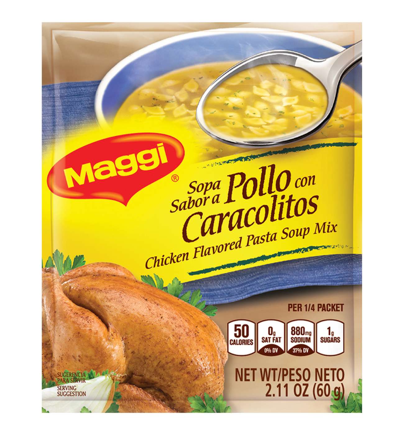 MAGGI SOPA POLLO CON CARACOLITOS OZ: imagen 1