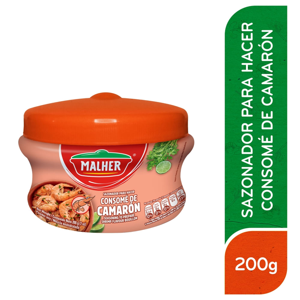 MALHER CONSOME DE CAMARON 24/200 GR: imagen 1