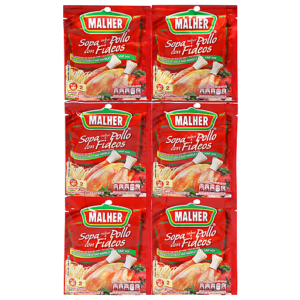 MALHER SOPA DE POLLO 30 GR RISTRAS 12 CT