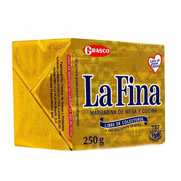MANTEQUILLA LA FINA 250 GR