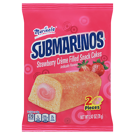 MARI Submarinos Fresa 2.5 OZ - 008852
