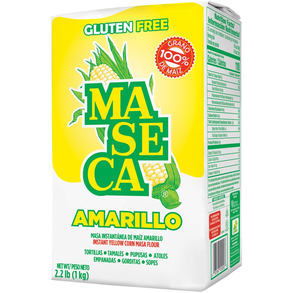 MASECA YELLOW CORN FLOUR 2.2 LB: imagen 1