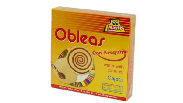 MAYTE OBLEA CON AREQUIPE 12 CT