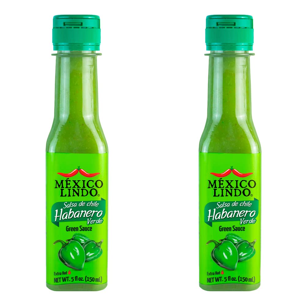 MEXICO LINDO SALSA HABANERO GREEN 5 OZ: imagen 1
