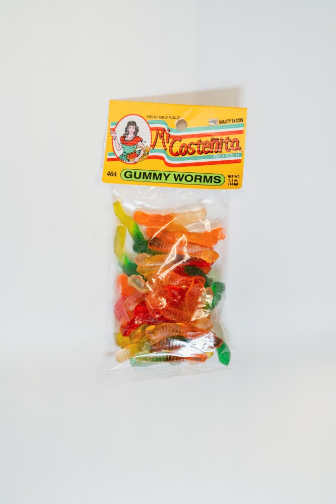 MICOS GUMMY WORMS 6.5 OZ: imagen 1