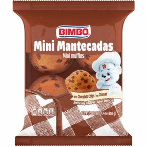 MINI MANTECADA CHISPAS CHOCOLATE OZ - 013529