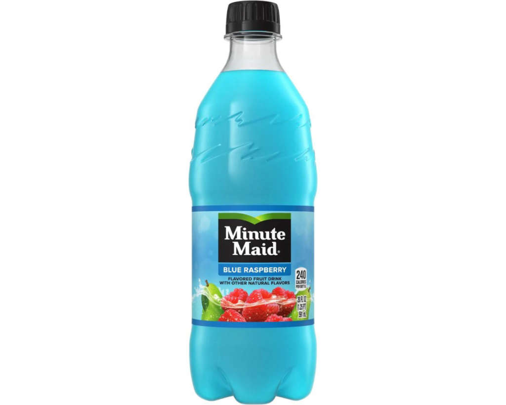 MINUTE MAID BLUE RASPBERRY 20 OZ
