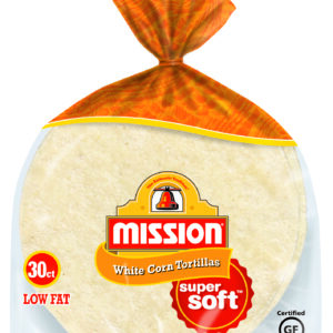MISSION 5.5' WHITE TORTILLA 30 CT