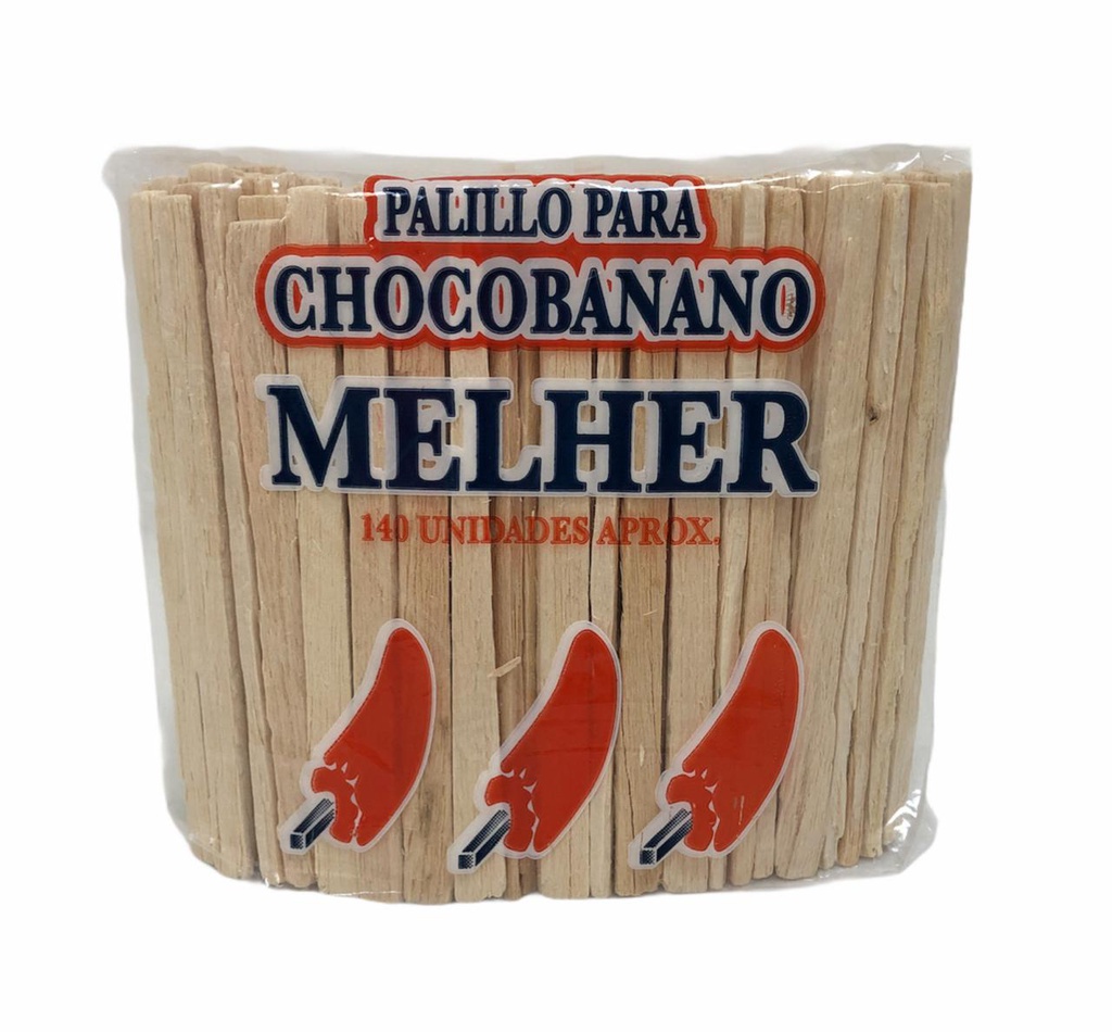 MML PALITOS PARA CHOCOBANANOS Y PALETAS 150 ct: imagen 1