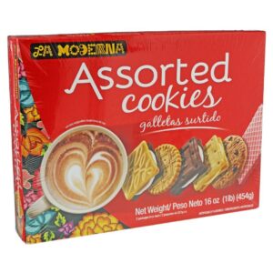 MODERNA ASSORTED COOKIESIE 16 OZ