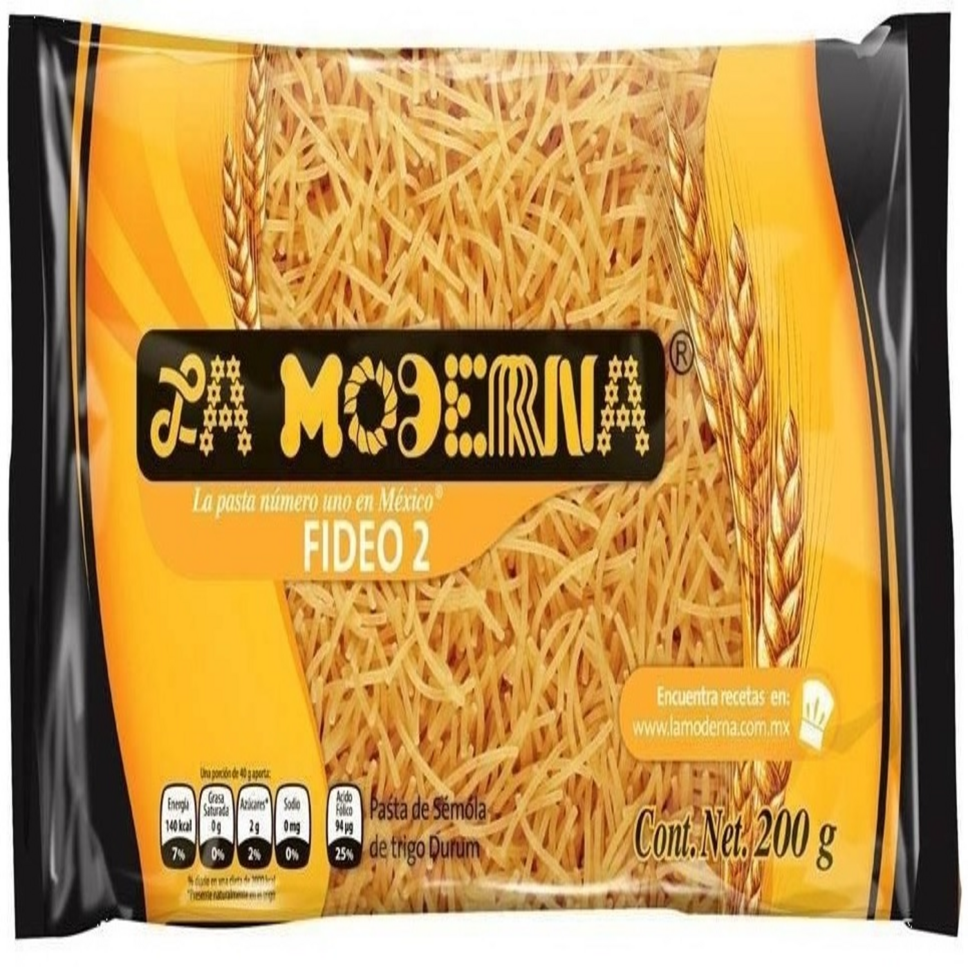 MODERNA FIDEO 7 oz: imagen 1