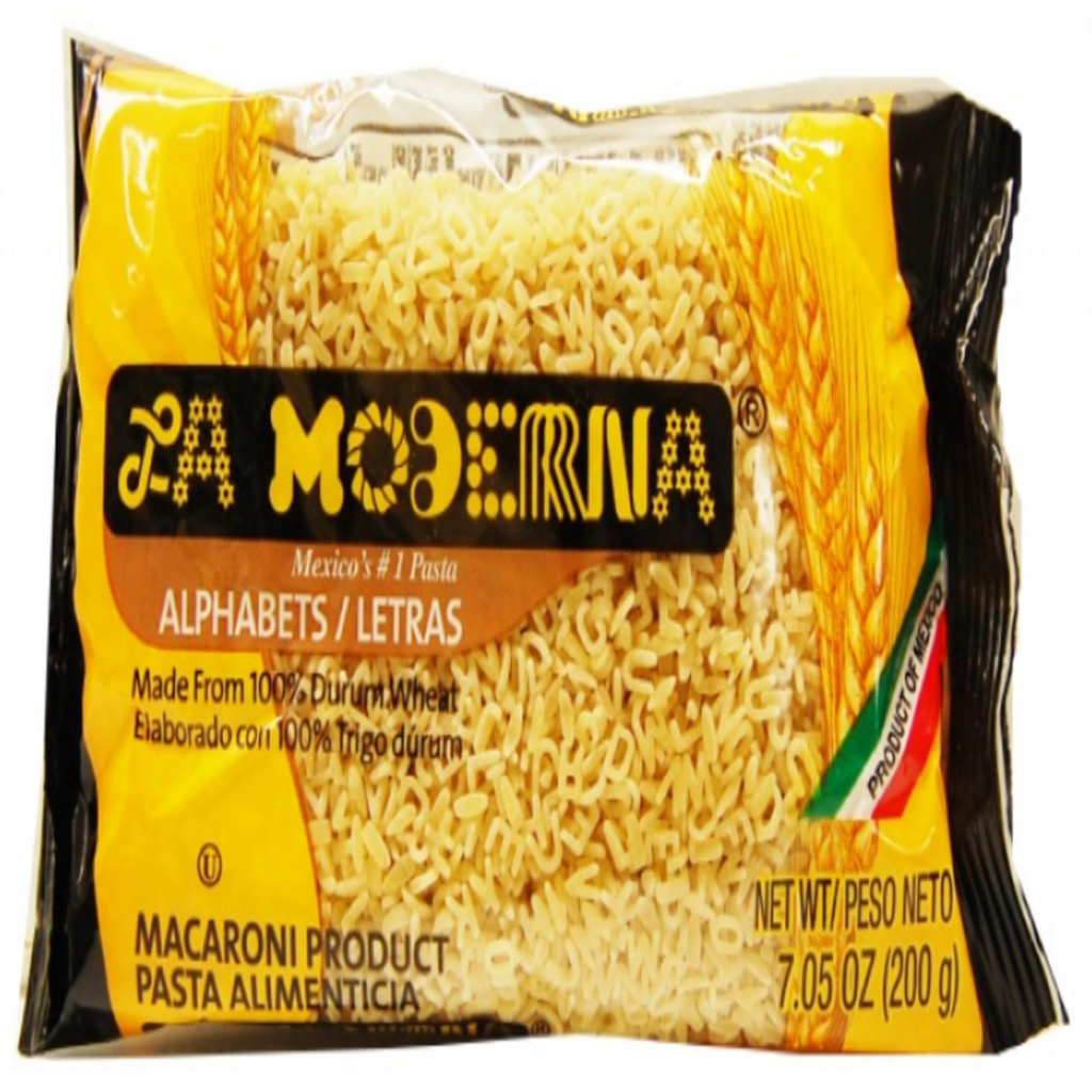 MODERNA LETRAS 7 oz