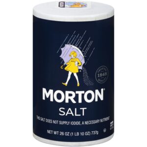 MORTON SALT PLAINLESLESPL 26 OZ
