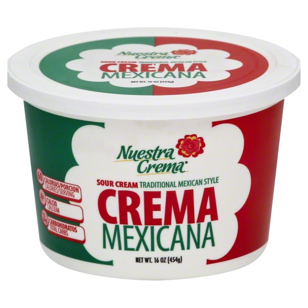 NC CREMA MEXICANA 16 OZ
