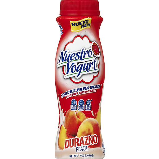 NC YOGURT PEACH 7 OZ