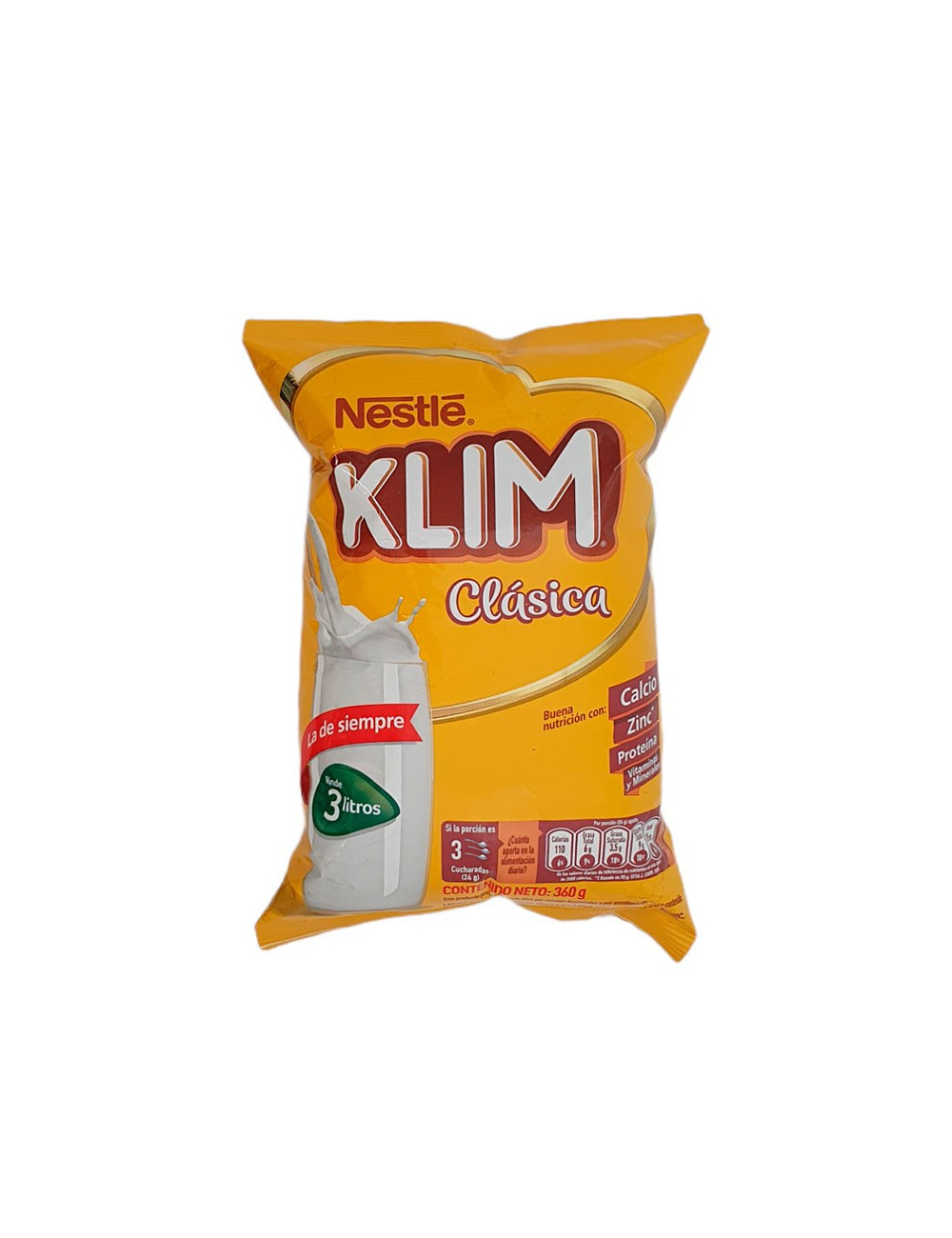 NESTLE KLIM FORTIFICADA 360GR: imagen 1