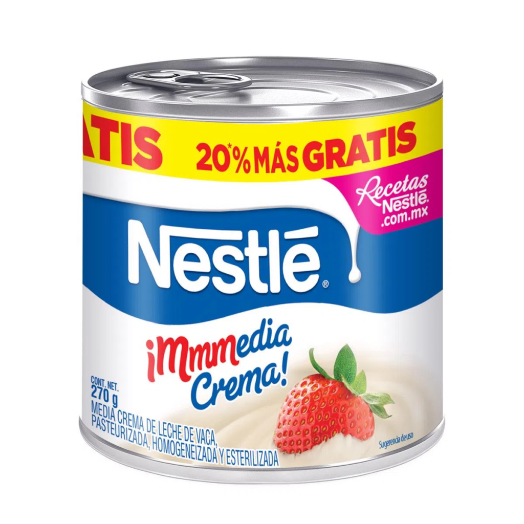 NESTLE MEDIA CREMA 9.0 OZ