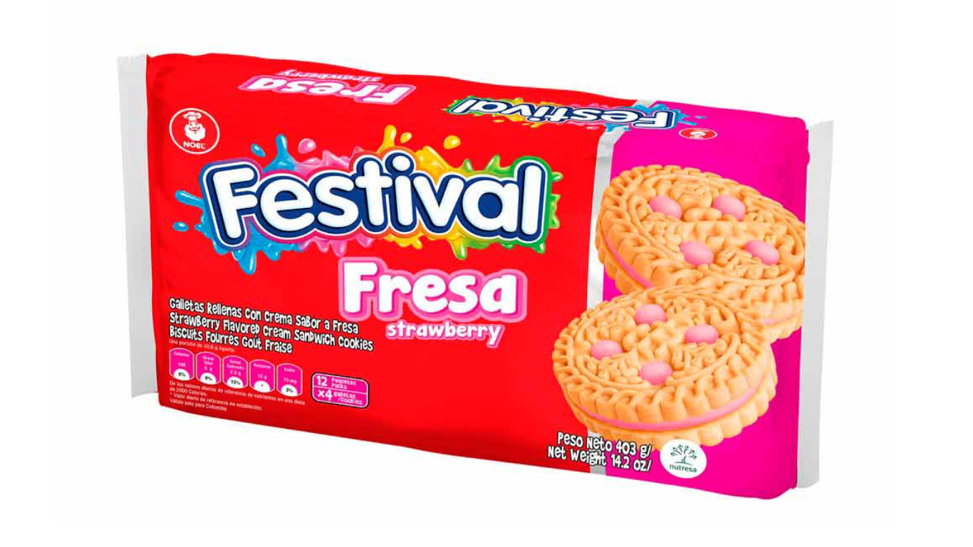 NOEL FESTIVAL FRESA 12 CT/14.2 OZ: imagen 1