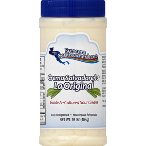 NUCO CREMA SALVADORENA JAR 16 OZ