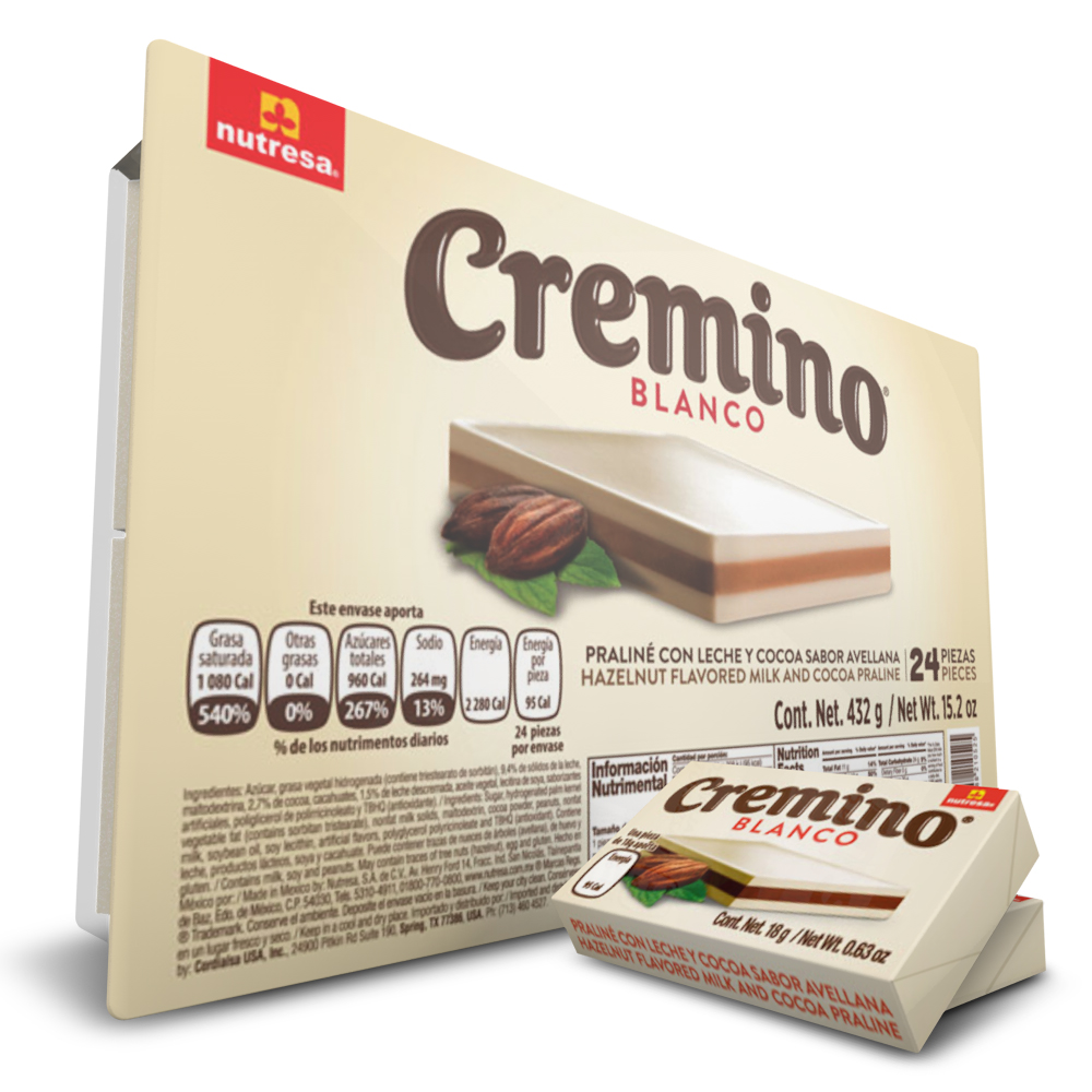 NUTRESA CREMINO BLANCA 15.2 OZ: imagen 1
