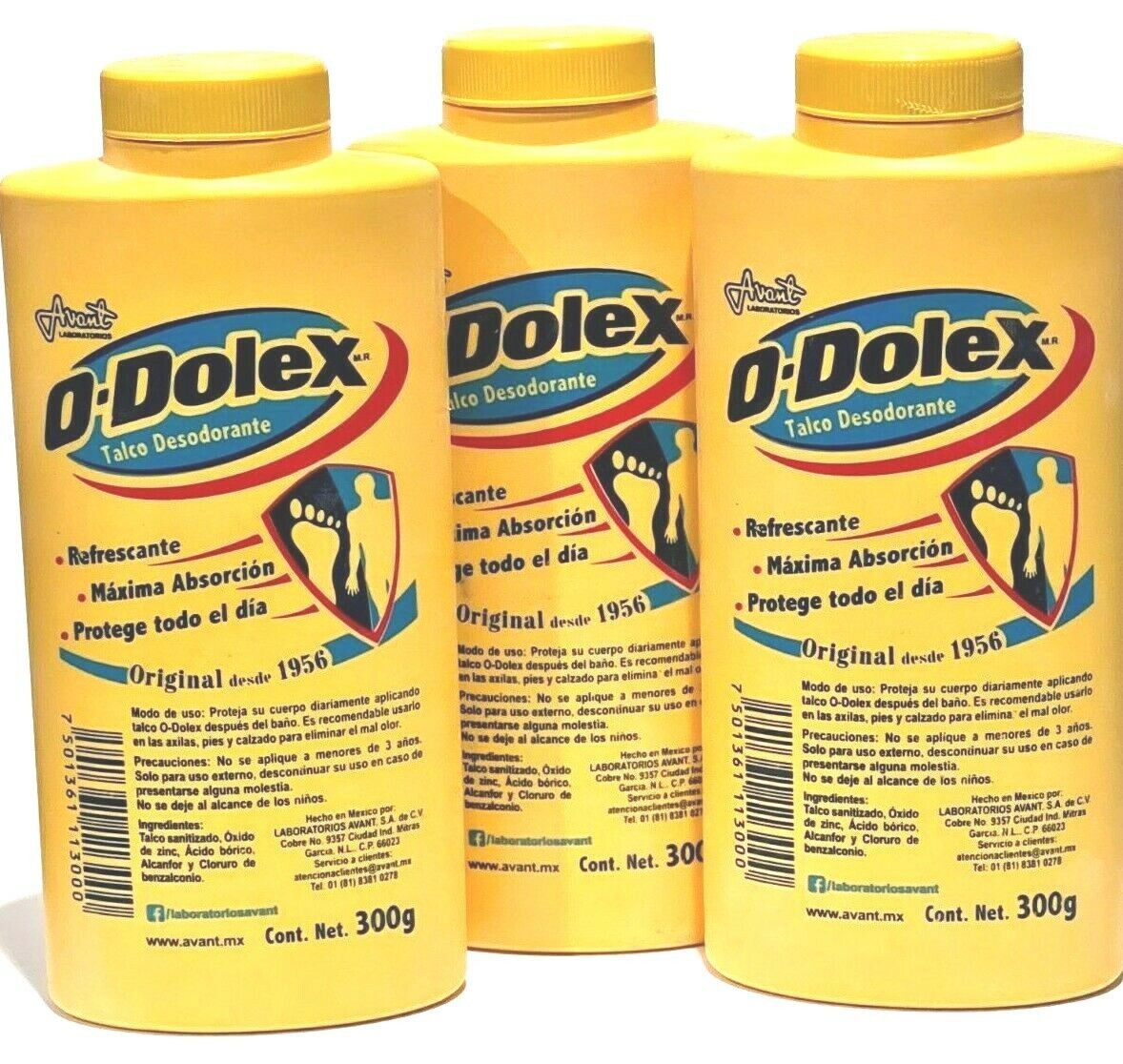 ODOLEX AMARILLO 300 g: imagen 1