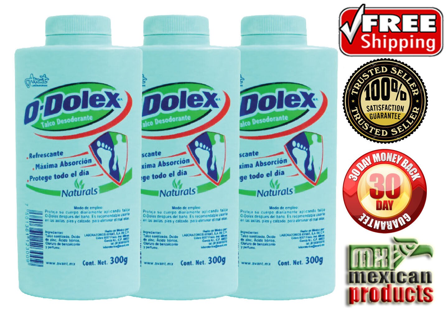 ODOLEX AZUL OZ / 300 G: imagen 1