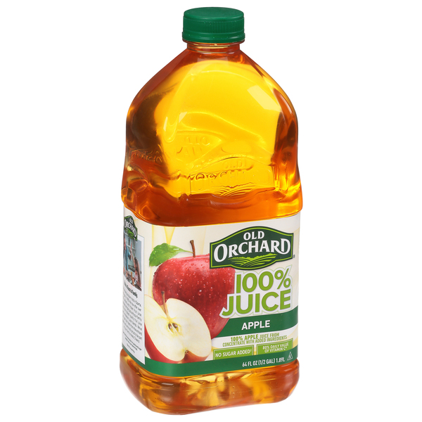 OLD ORCHARD 100% APPLE JUICE 64 OZ