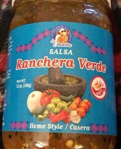 ORDENA SALSA RANCHERA VERDE 12.0 OZ