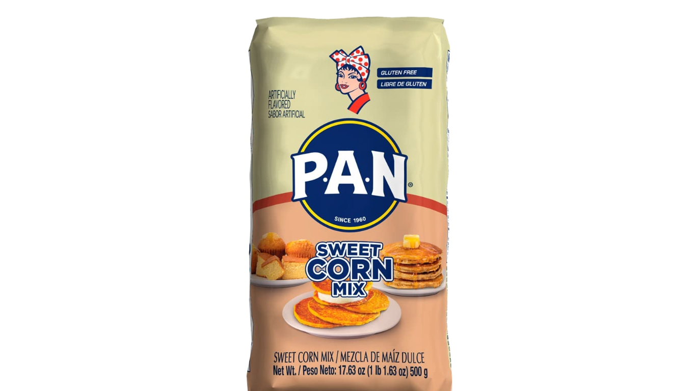 PAN HARINA SWEET CORN 500 GR: imagen 1