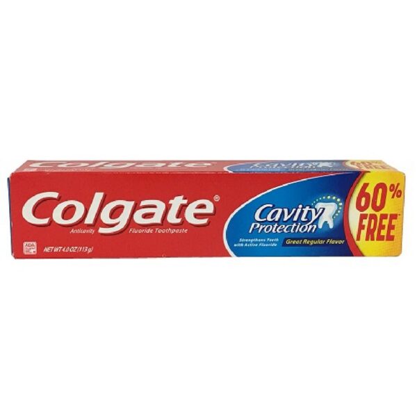 PASTA COLGATE CAVITY PROTECTION REGULAR 4 OZ