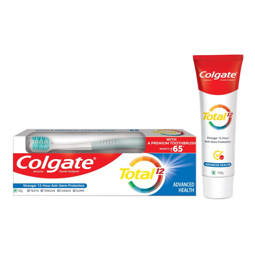 PASTA COLGATE TOTAL12 + CEPILLO OZ