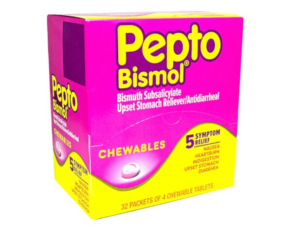 PEPTOBISMOL TABLE 4CT