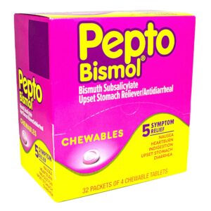 PEPTOBISMOL TABLE 4CT