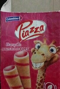 PIAZZA BARQUILLOS FRESA X 12 CT