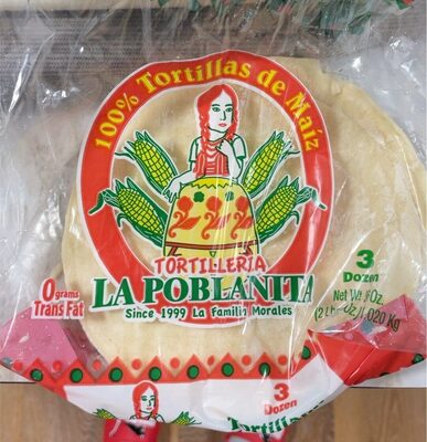 POBLANITA 6' CORN TORTILLA 36 OZ