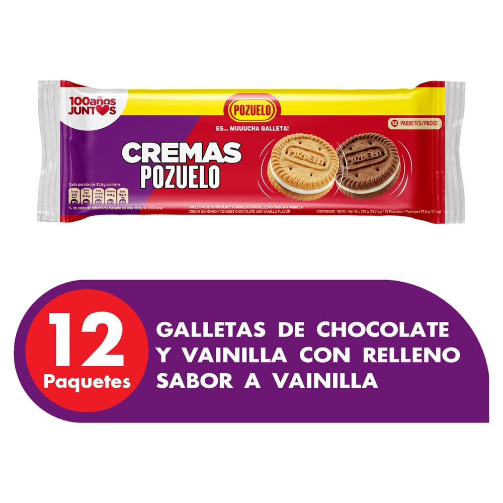 POZUELO GALLETA CREMOSA 13.3 OZ: imagen 1