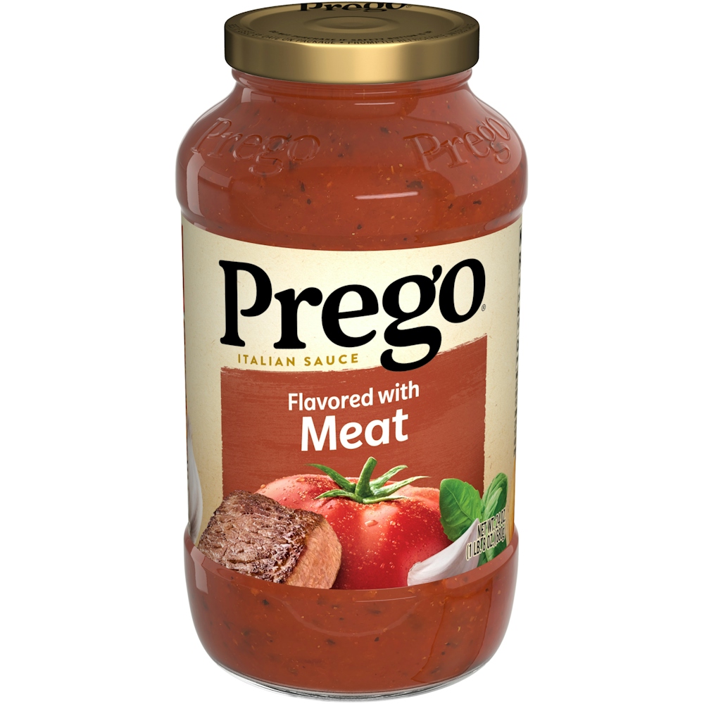 PREGO SAUCE MEAT 12/24 OZ: imagen 1