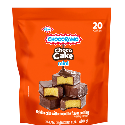 RAMO MINI CHOCO CAKE 20 CT/400 GRAMOS