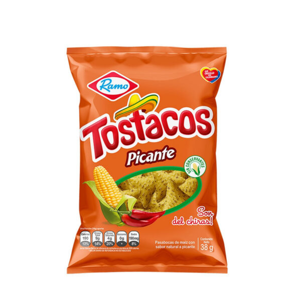 RAMO TOSTACO PICANTE 38 GR/12 CT