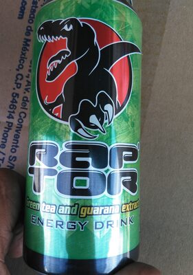 RAPTOR BEBIDA ENERGETICA 24/16 OZ