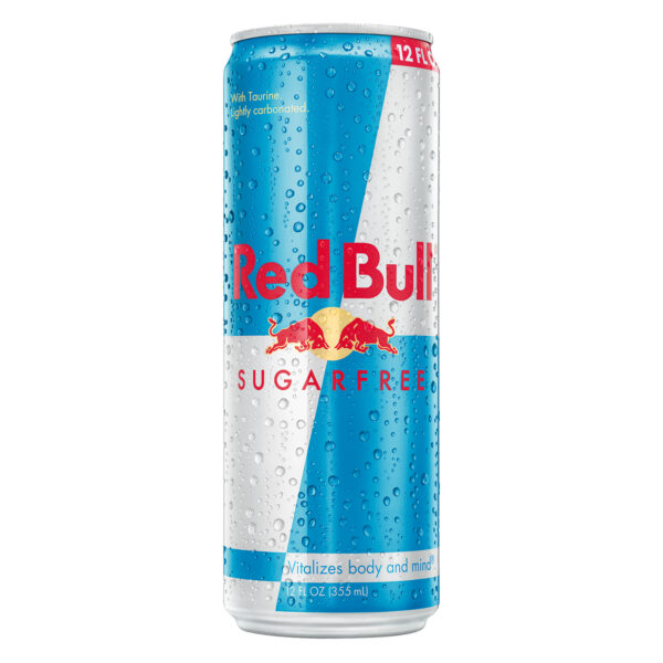 RED BULL SUGAR FREE 12 oz