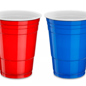 RED PLASTIC CUPS 16 OZ