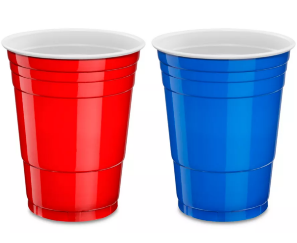RED PLASTIC CUPS 16 OZ