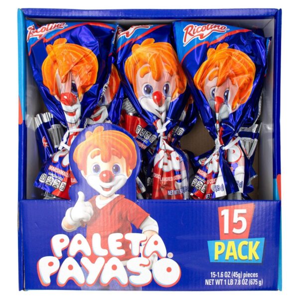 RICOLINO PALETA PAYASO 1.5 OZ - DULRIC103