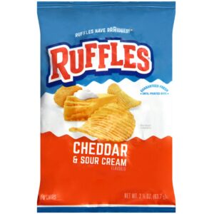 RUFFLES CHEDDAR SOUR CREAM