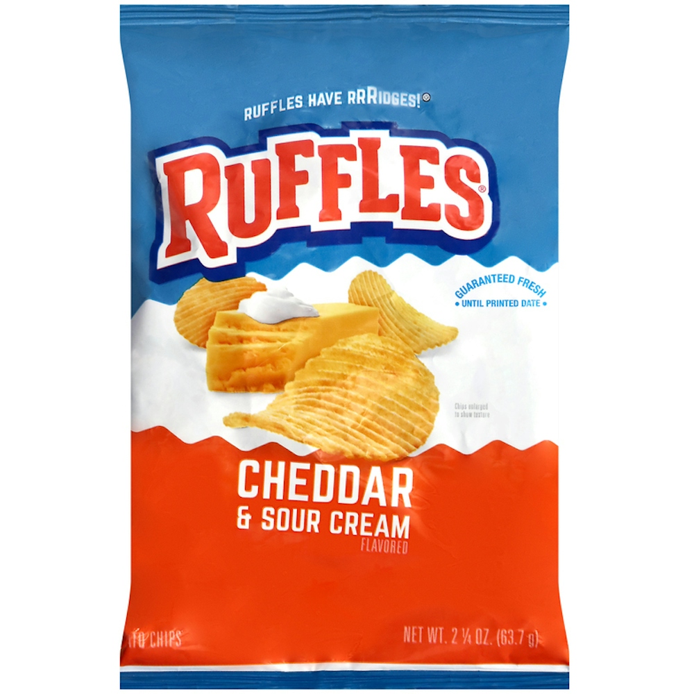 RUFFLES CHEDDAR SOUR CREAM: imagen 1