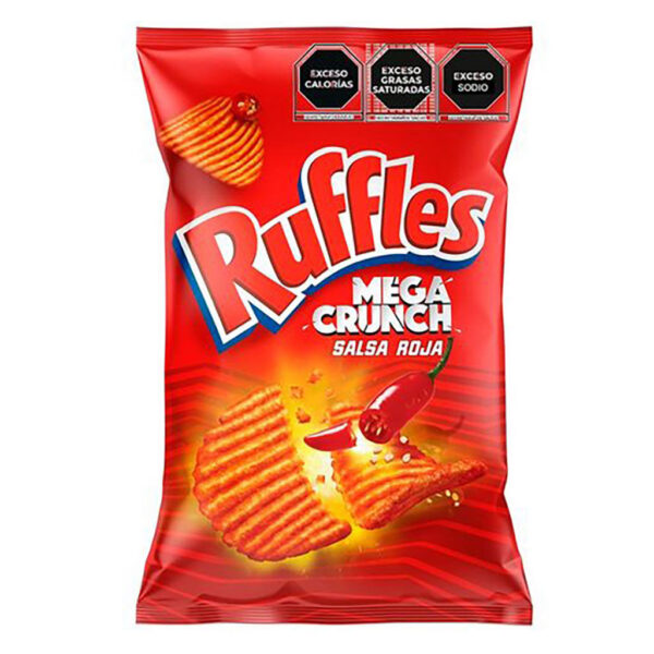 RUFFLES MEGA CRUNCH 185 GR