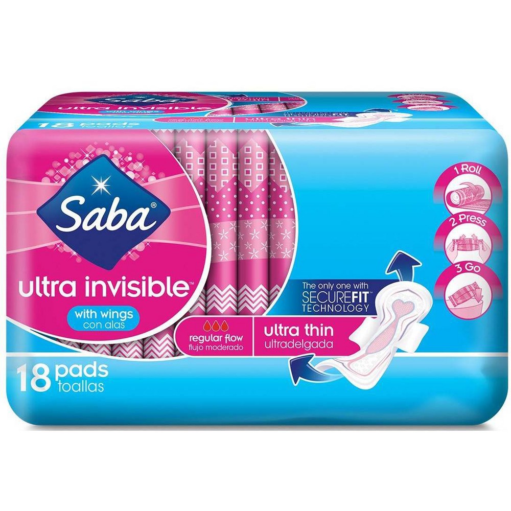 SABA ULTRA THIN 18 PADS: imagen 1