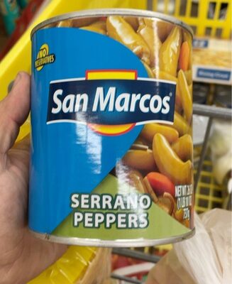 SAN MARCO SERRANO PEPPER 26 OZ