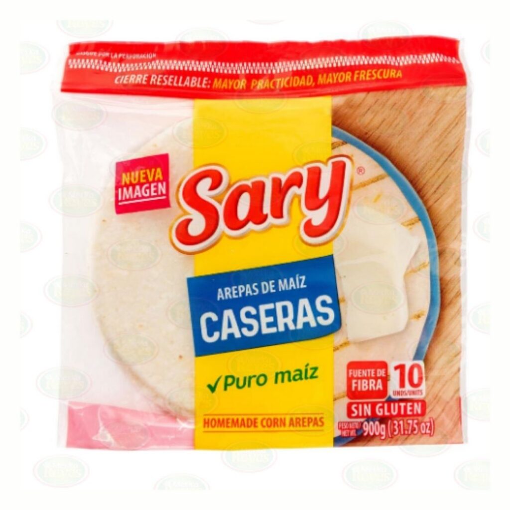 SARY AREPA CASERA 31.8 OZ/10 CT
